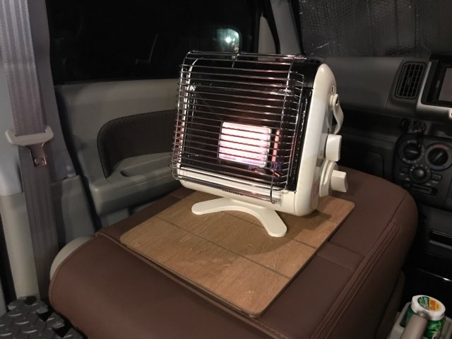 岩谷　イワタニ　風暖　マイ暖　車中泊　アウトドア　キャンプ イワタニ「マイ暖」お手軽暖房で冬も快適車中泊 | コナログアウトドア